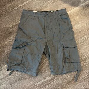 CSG Men's Gray Cargo Shorts Size 36